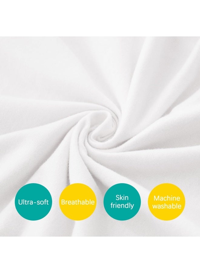 Baby Toddler Pillow 2 Pack With Pillowcase (13 X 18), Baby Toddler Pillows For Sleeping, Machine Washable Soft Travel Pillow