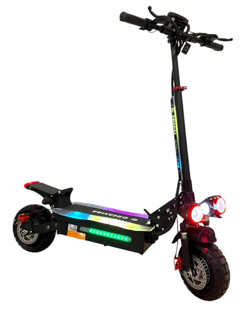 Powerfull scooter with 3300W Double motor power 48V20A battery 75Km/h speed D06max