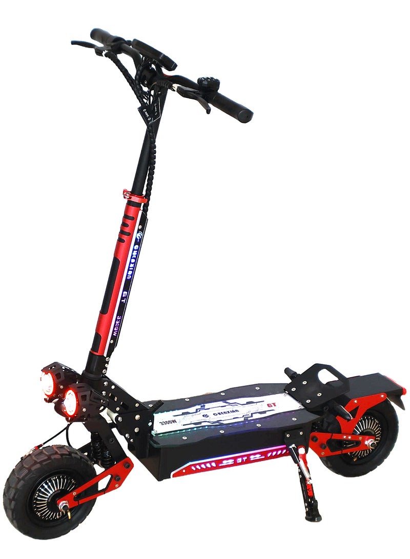 High motor power electric scooter 3300W double motor 48V20A battery with high speed 70Km/h