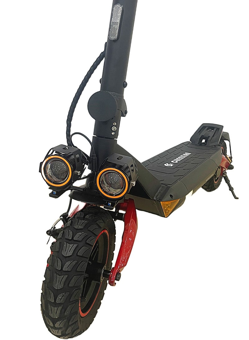 High power chenxnscooter T8 with motor power 2000W & battery 48V13A speed upto 70Km/h