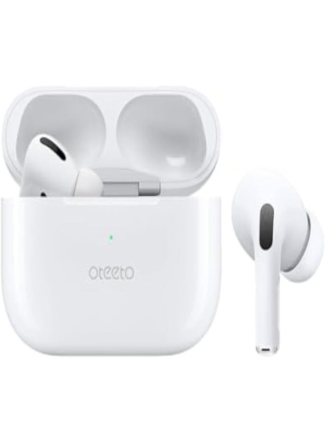 Oteeto OT5 Bluetooth Earbuds With Hifi Sound Quality Noise Cancellation and Multi Functional Touch Control Designed For Android Devices