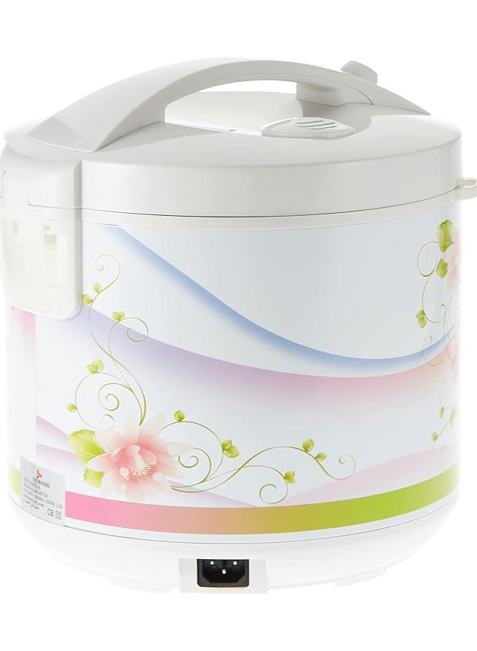 Mebashi ME-RC728 Rice Cooker 2.8L, White