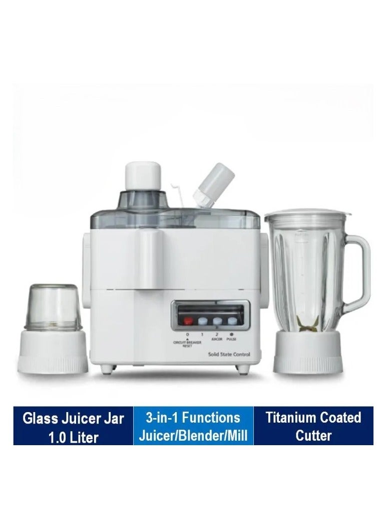 Multi Function Juicer Blender And Grinder All In One Appliance For Smoothies Juicing And Grinding Spices