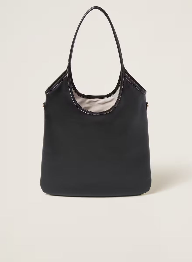 MIU IVY leather tote bag shoulder