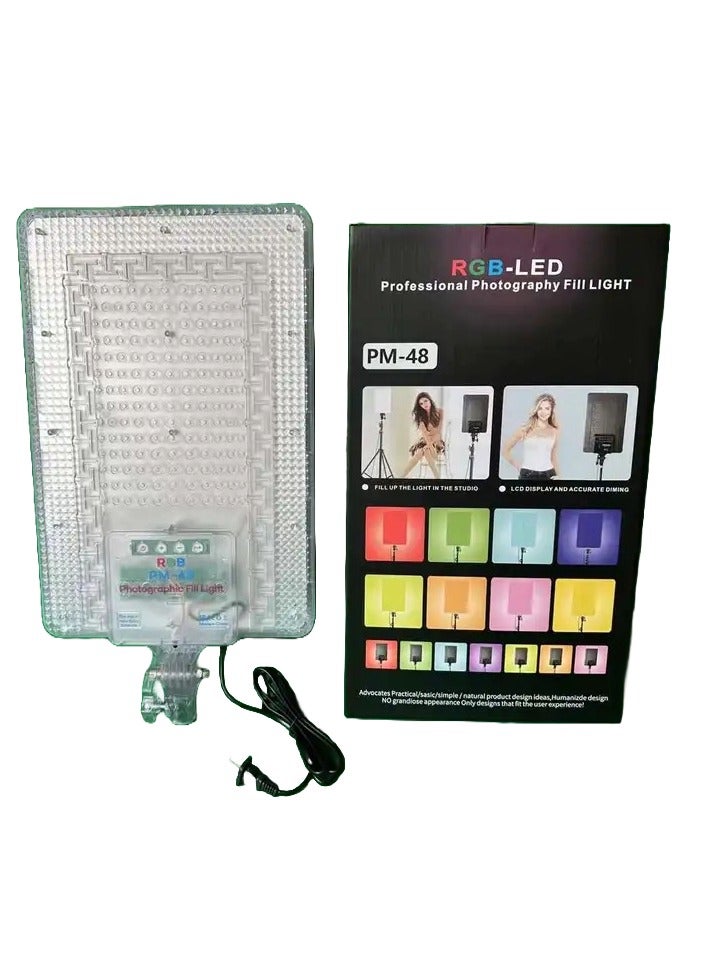 PM-48 RGB photographic fill light