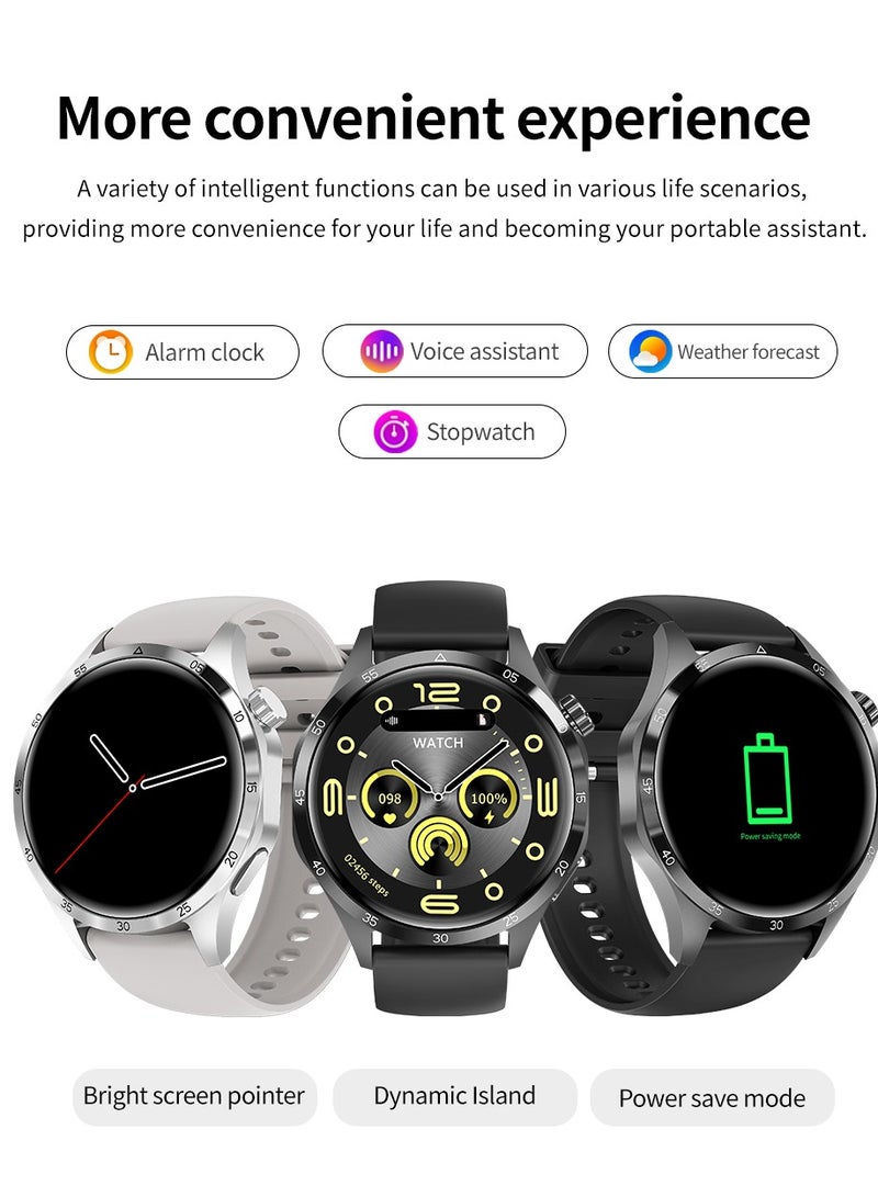 GT4 Pro Smart Watch Men IP68 NFC AMOLED 360*360 HD Screen Heart Rate Bluetooth Call SmartWatch