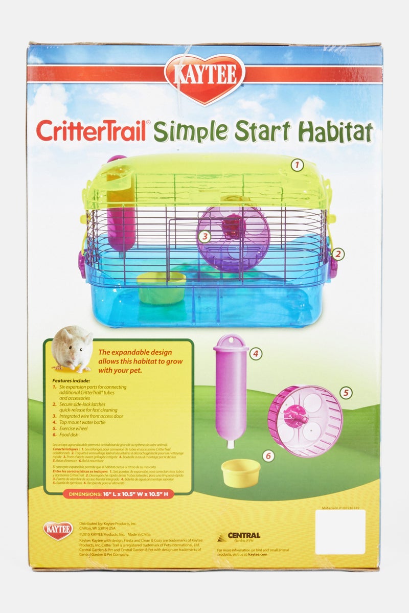 Crittertrail Simple Start Habitat, Blue