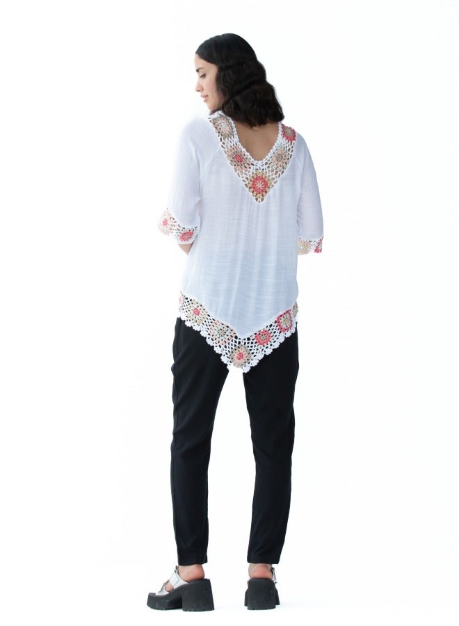 Blouse - offwhite