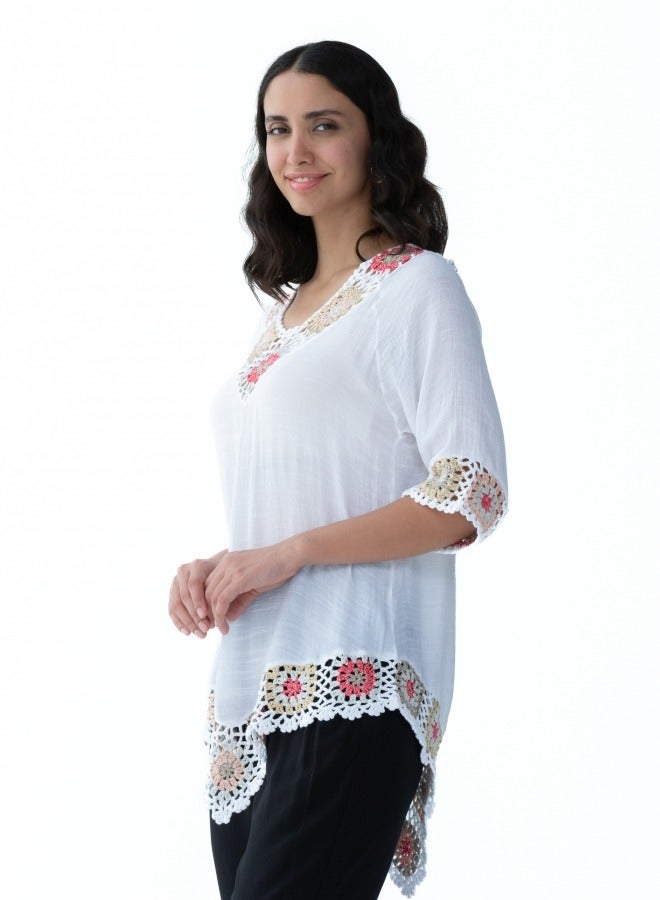 Blouse - offwhite