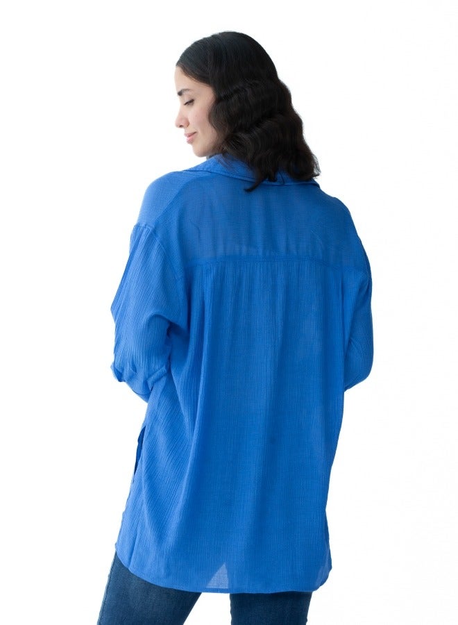 Blouse - Blue