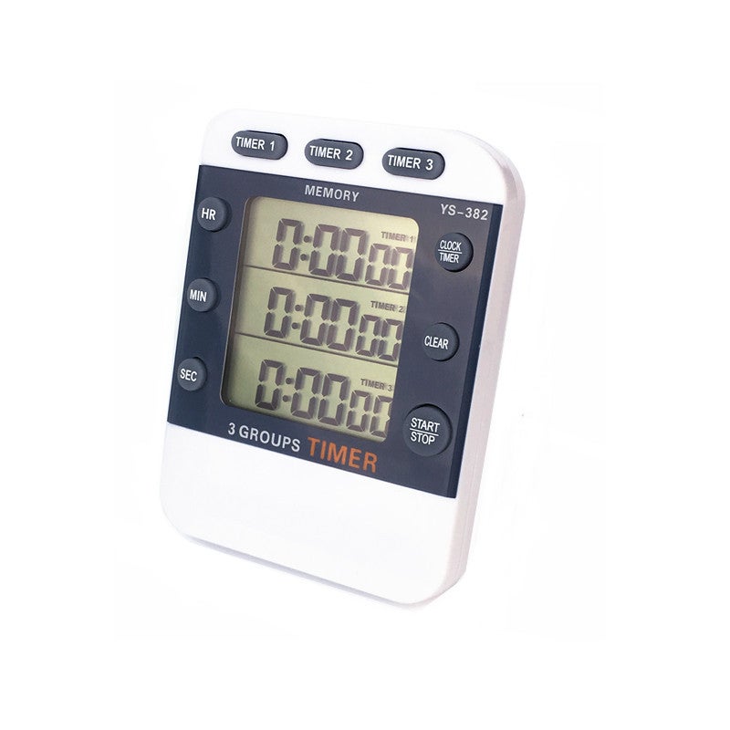 Upgraded YS382 3-Channel Timer for Students Kitchenys382 timer ys382 timer