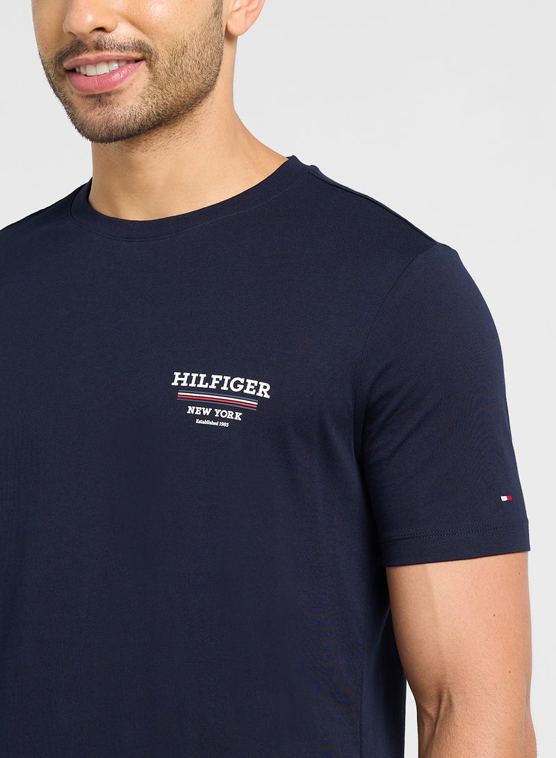 HILFIGER GLOBAL STRIPE TEE