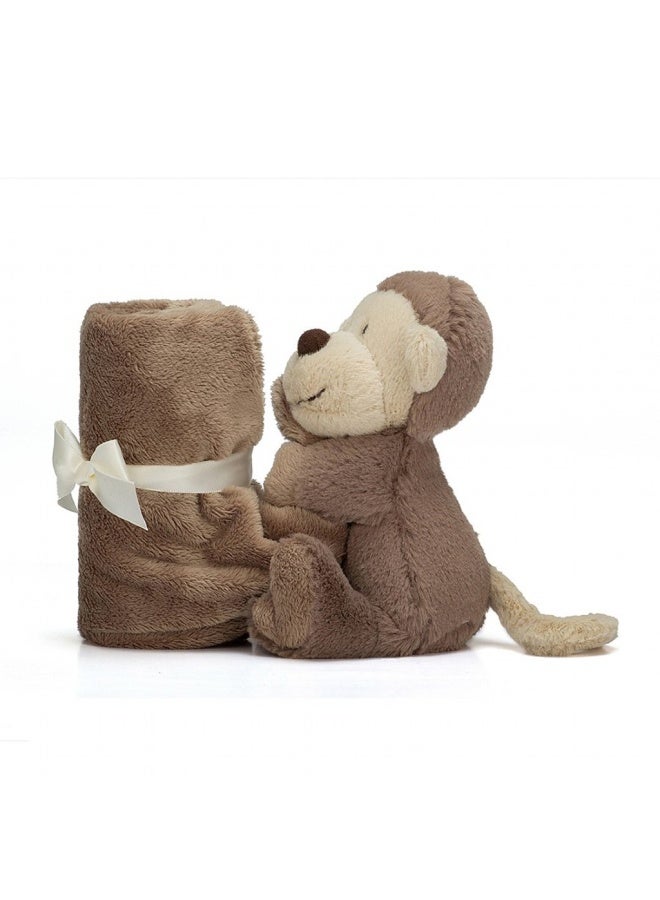 Little  Bashful Monkey Comforter