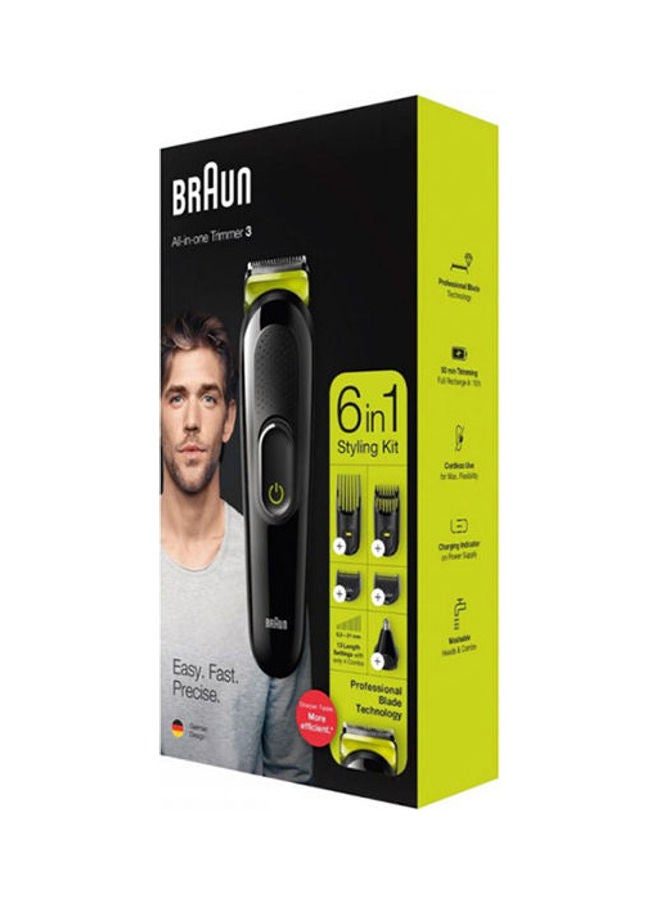 Shaver 6-In-1 All-In-One Trimmer 3 Black