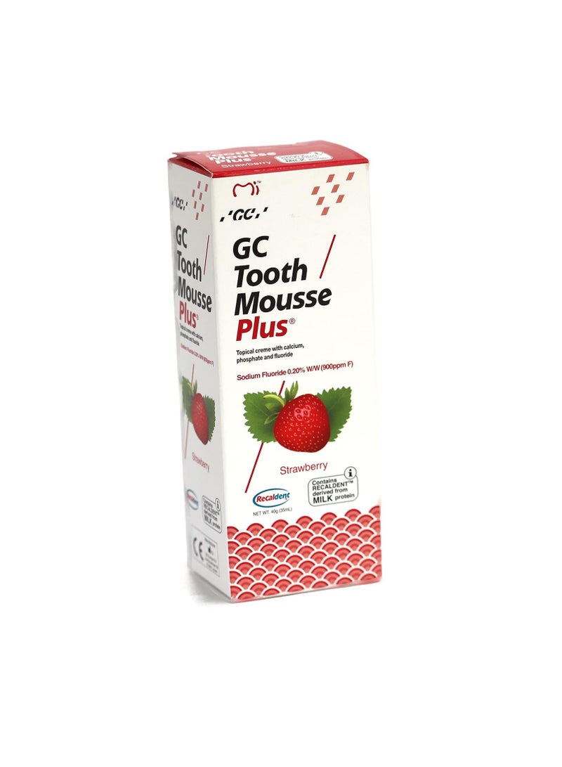 GC Recadent Tooth Mousse Plus Strawberry FlavorOral care 40 g