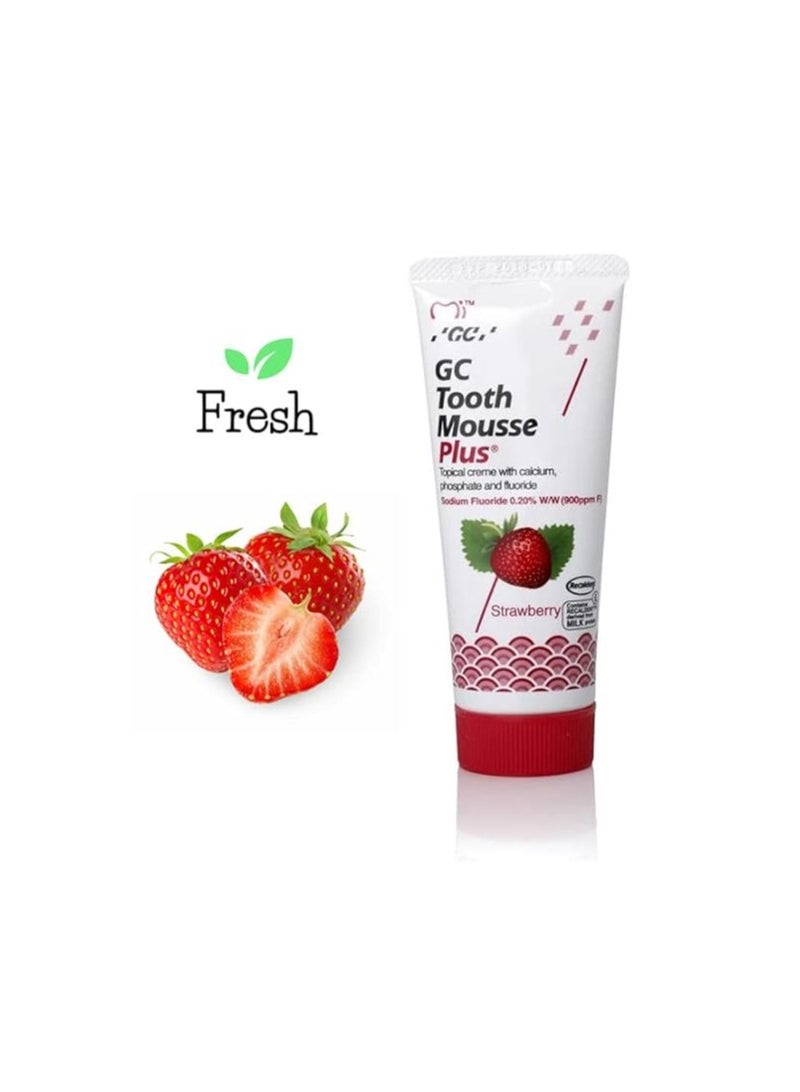 GC Recadent Tooth Mousse Plus Strawberry FlavorOral care 40 g