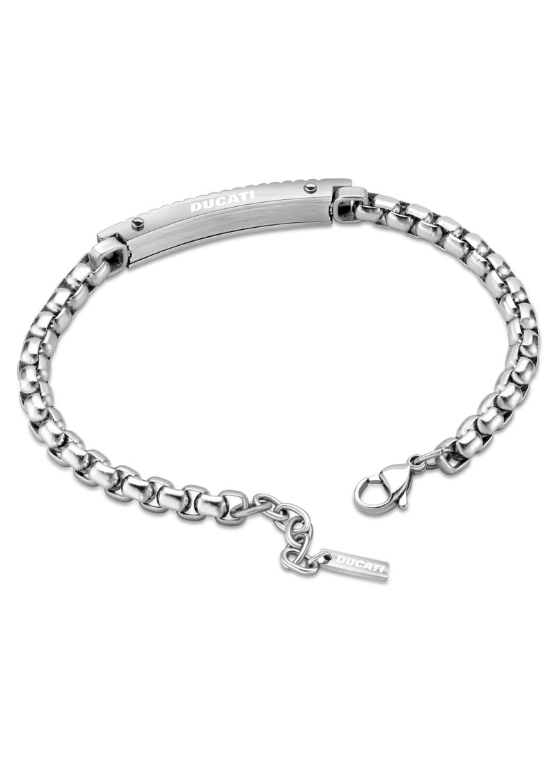 Turbo Stainless Steel Gents Bracelet with Lobster Claw Closure - 210 mm