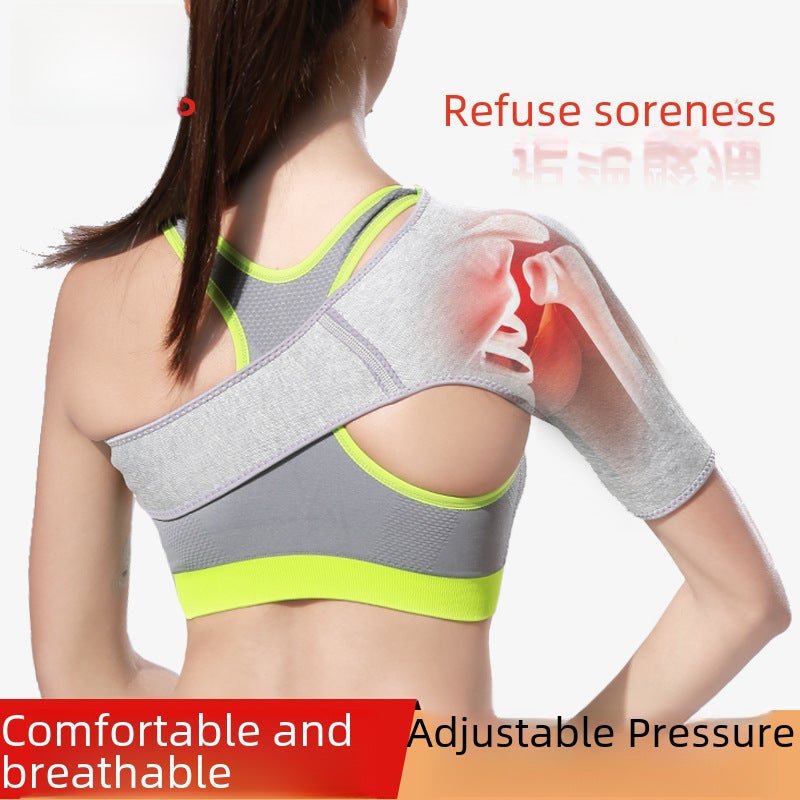 Sports Shoulder Brace Warm Arm Support BandLeft shoulder Left shoulder