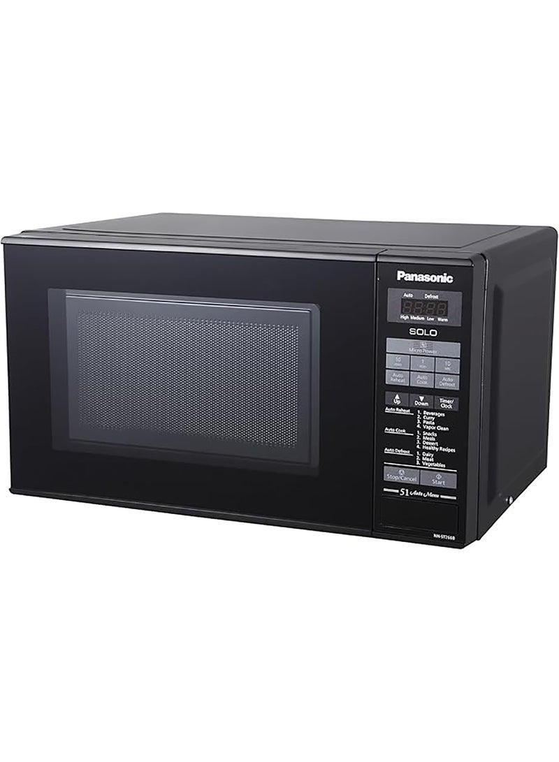 20L Solo Microwave Oven, Easy Touch Control, Auto Reheat, Auto Defrost, Child Safety Lock 20 L 800 W NN-ST266BVTG Black