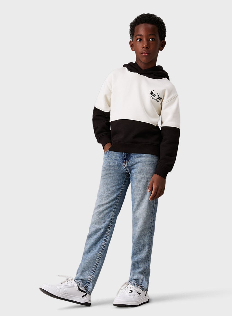 Kids Colorblock Hoodie