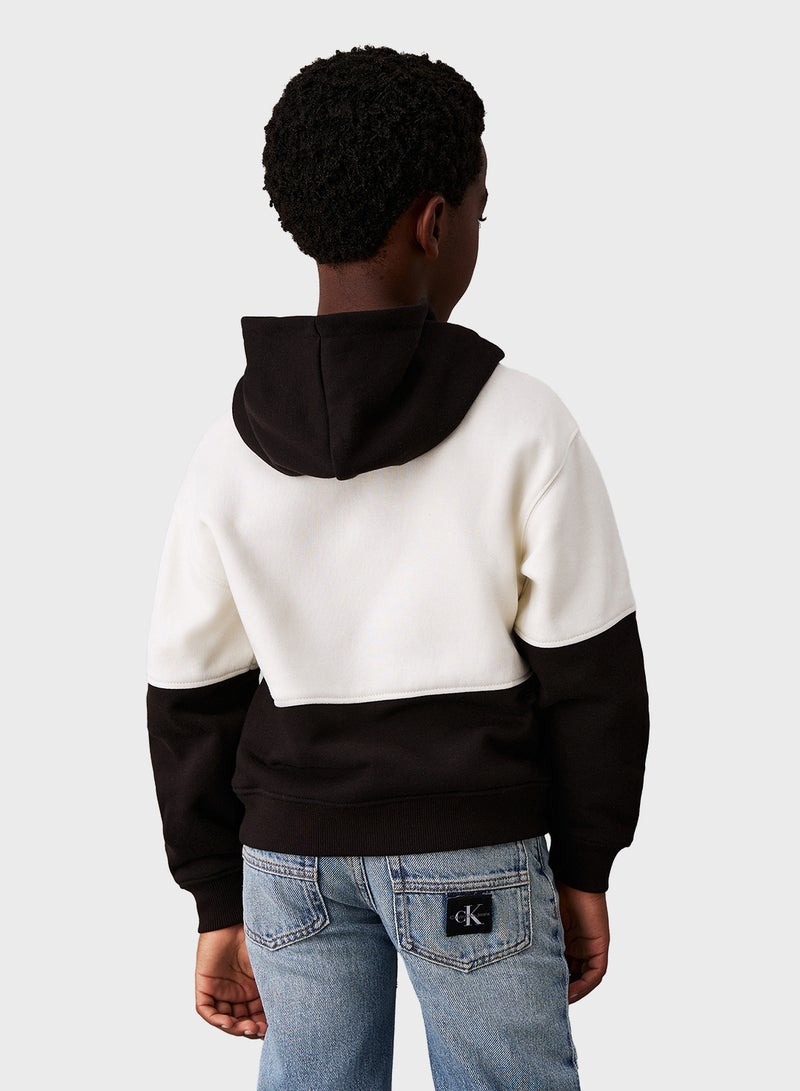 Kids Colorblock Hoodie