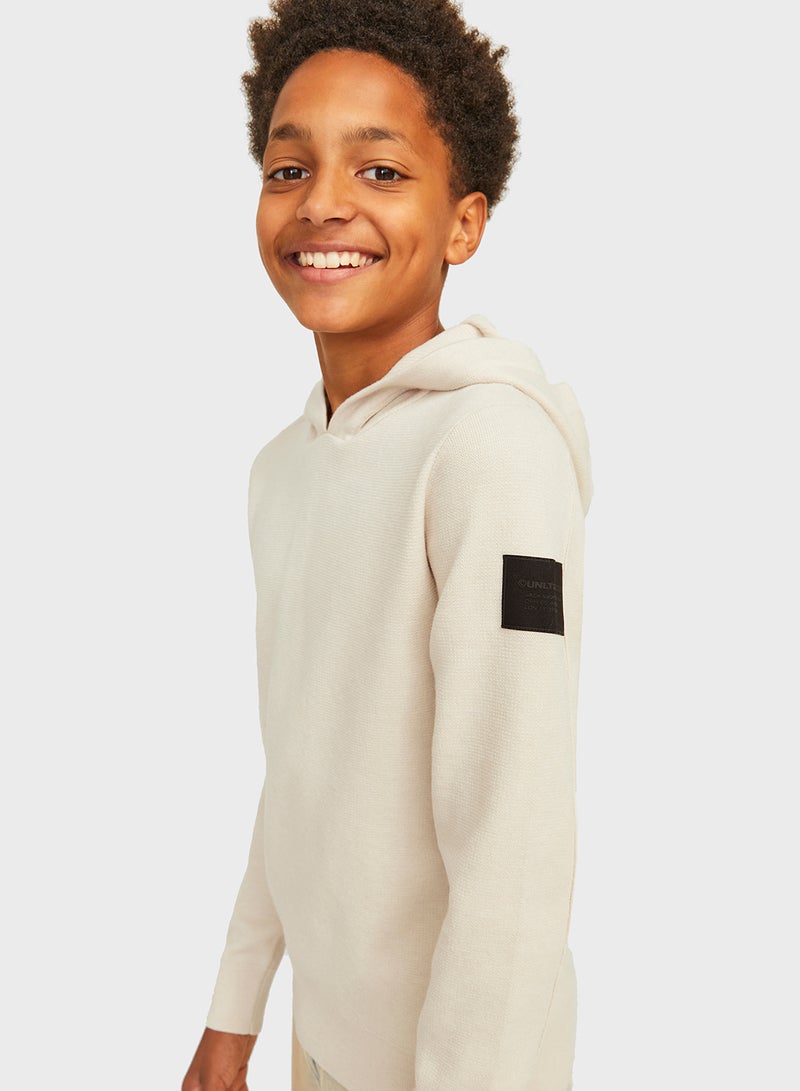 Youth Knitted Hoodie