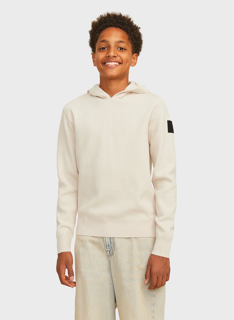 Youth Knitted Hoodie