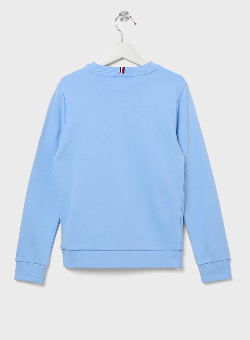 MONOTYPE FLOCK REG SWEATSHIRT