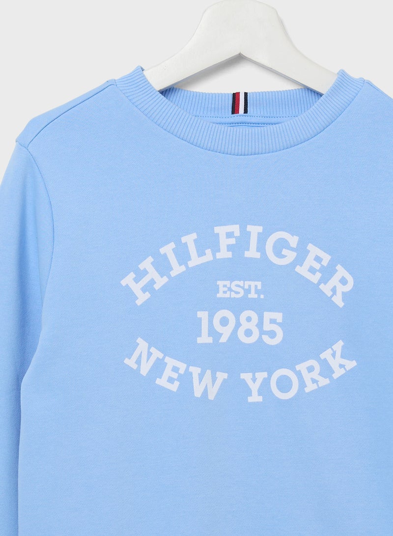 MONOTYPE FLOCK REG SWEATSHIRT