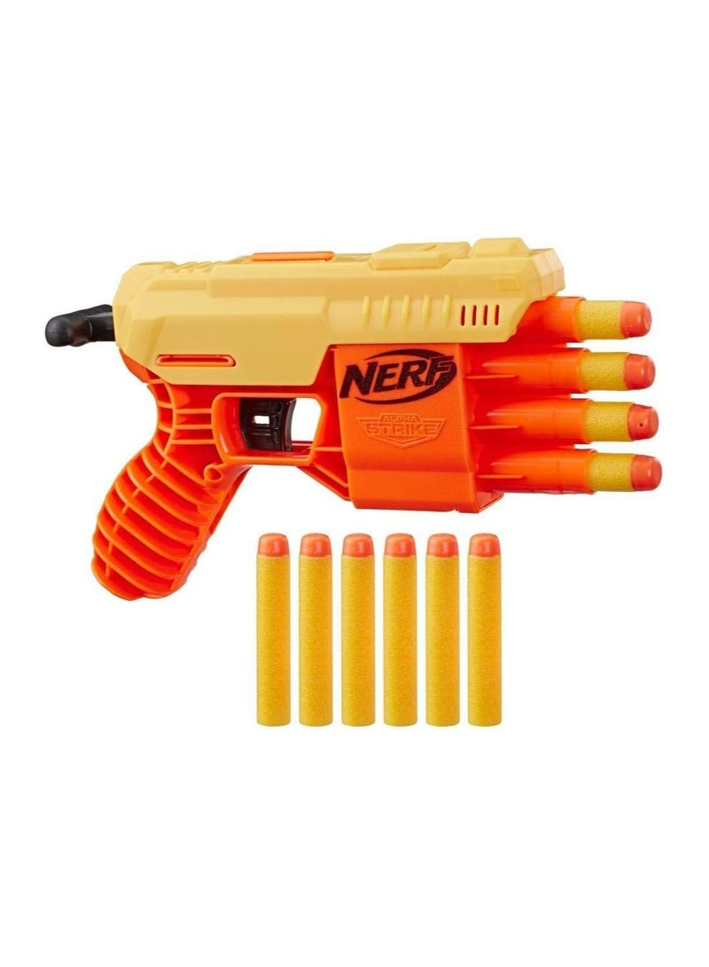 Nerf Alpha Strike Fang QS 4 Blaster 4-Dart Blasting