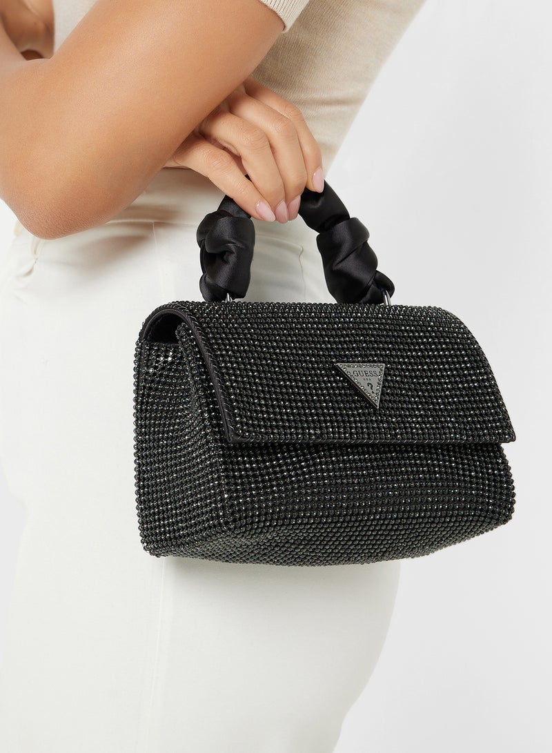 Lua Top Handle Flap Clutch