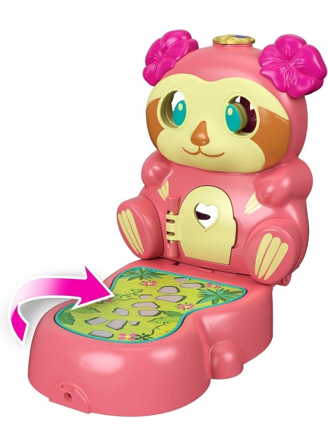 Polly Pocket Flip & Find Sloth Compact