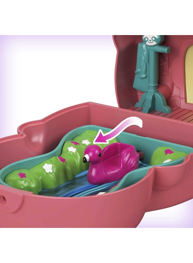 Polly Pocket Flip & Find Sloth Compact