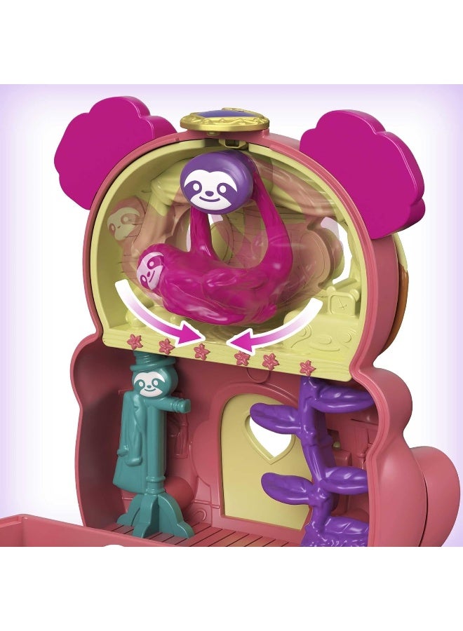 Polly Pocket Flip & Find Sloth Compact