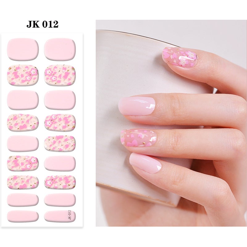 Charm Art Factory Semi-Cured Gel Nail StickersJK-012 JK-012