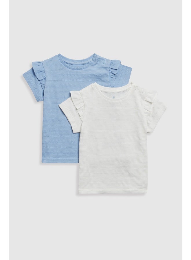 Pointelle T-Shirts - 2 Pack