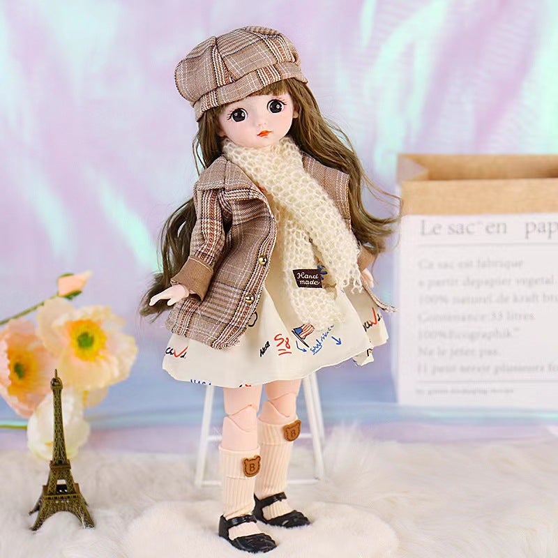 30cm BJD Doll Doll girl play house toy big suit birthday gift stall wholesale doll (New) 30cm-Su Li