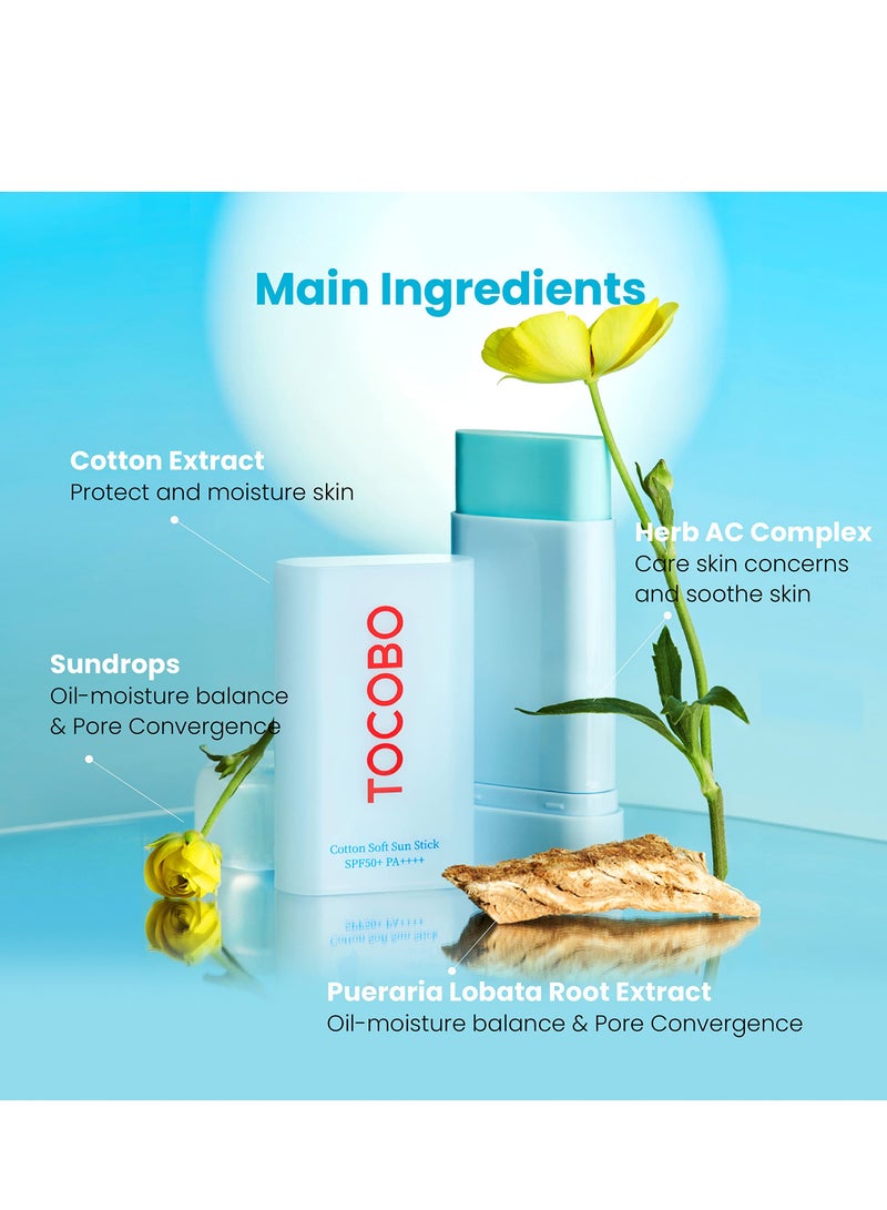 TOCOBO Cotton Soft Sun stick SPF50+