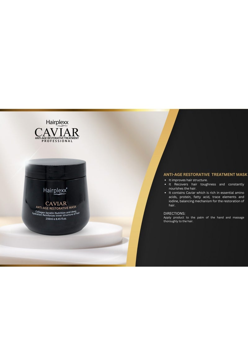 Hairplexx Caviar Restorative Hair Mask 250ml