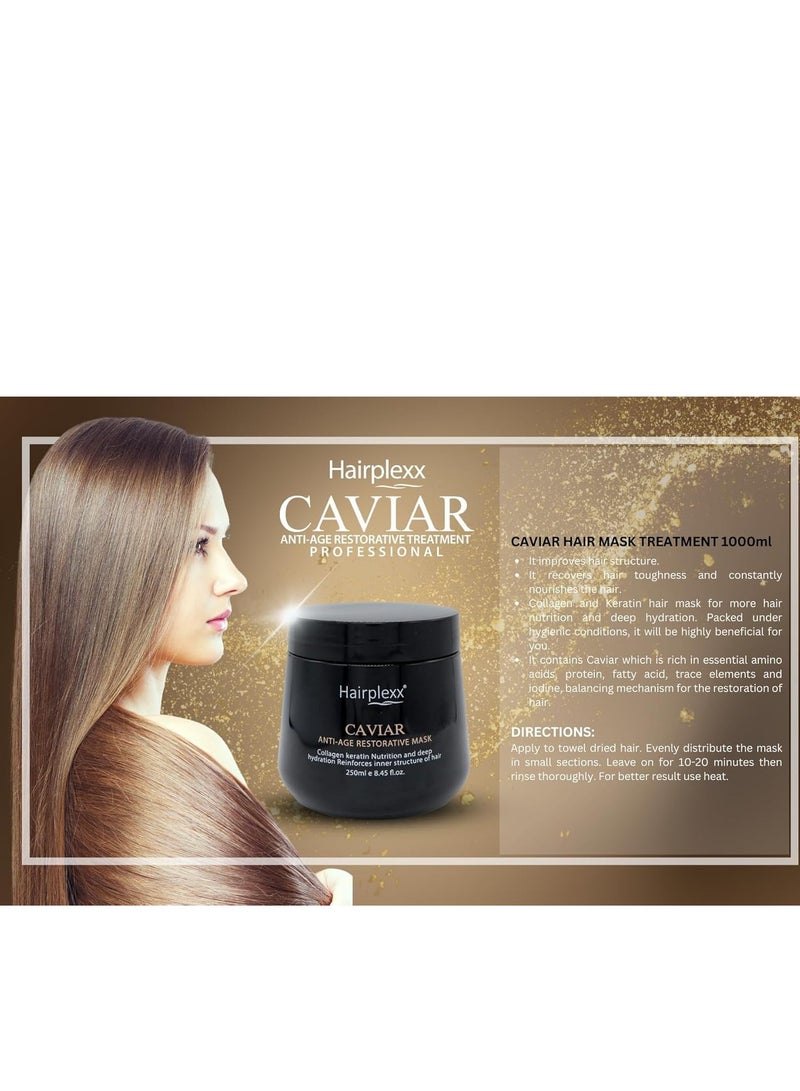 Hairplexx Caviar Restorative Hair Mask 250ml