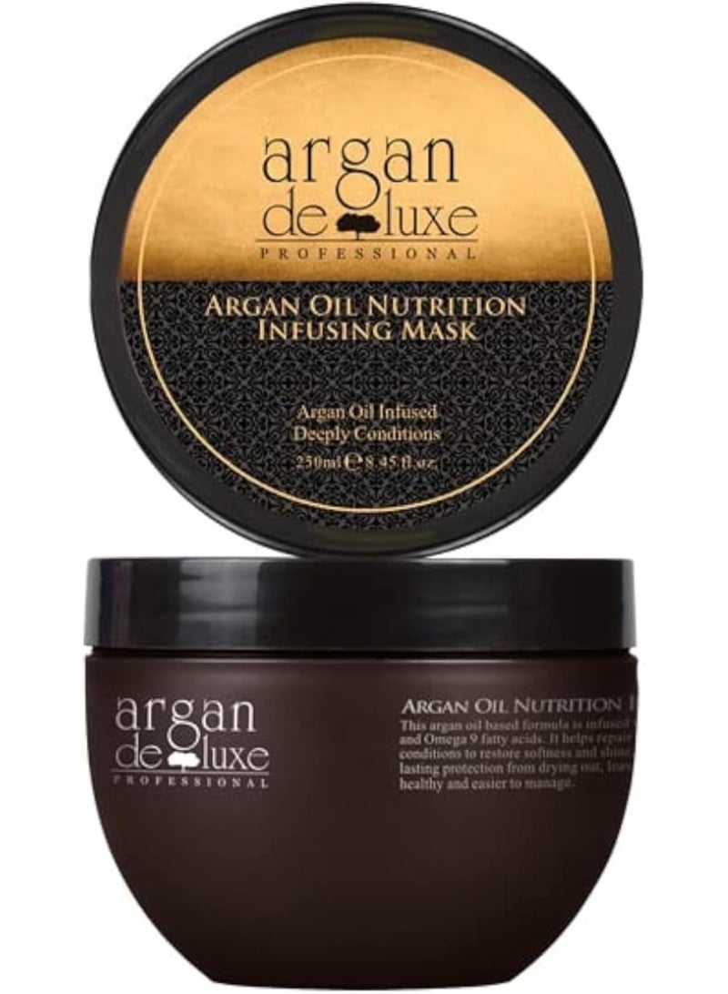 Argan De Luxe Argan Oil Nutrition Infusing Hair Mask 250ml