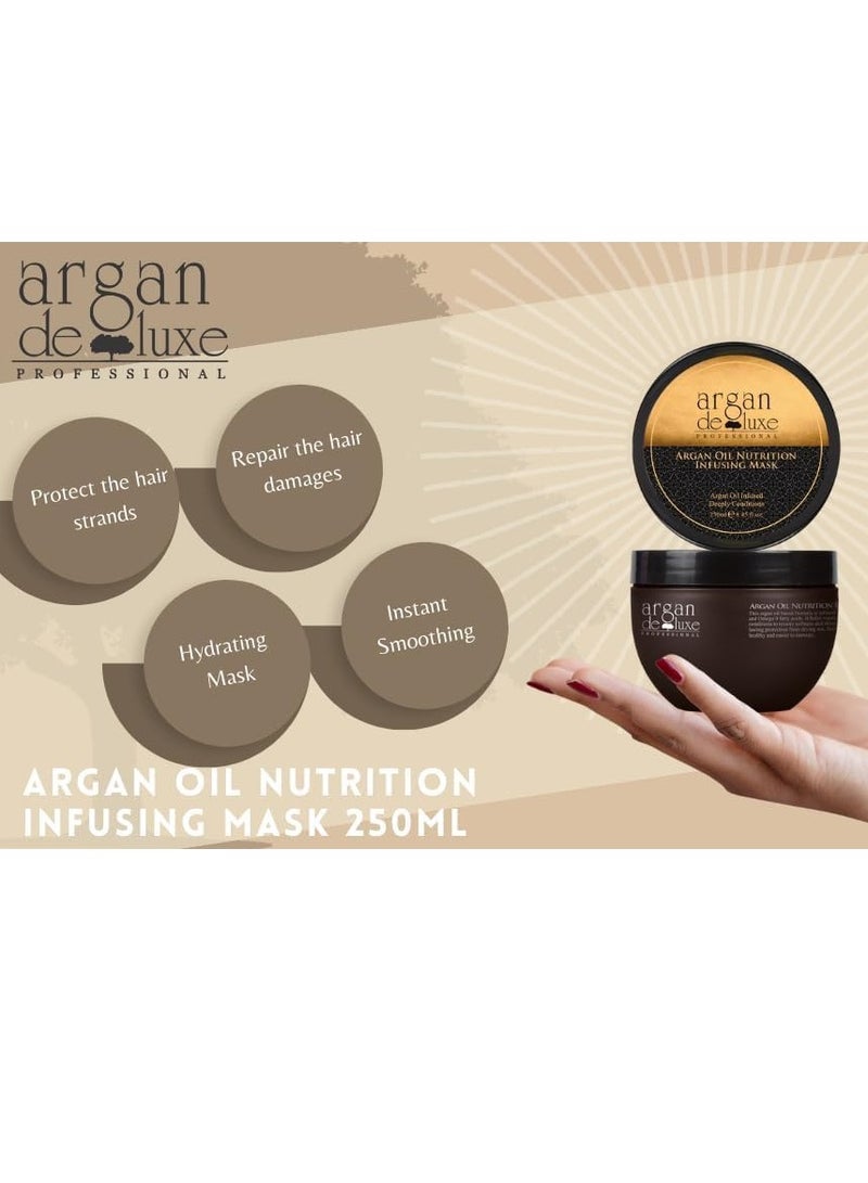 Argan De Luxe Argan Oil Nutrition Infusing Hair Mask 250ml