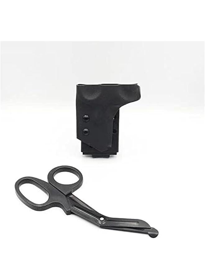 Kydex Holster For EMT Scissors Tactical Scissors Cover(Black,Not include scissor)