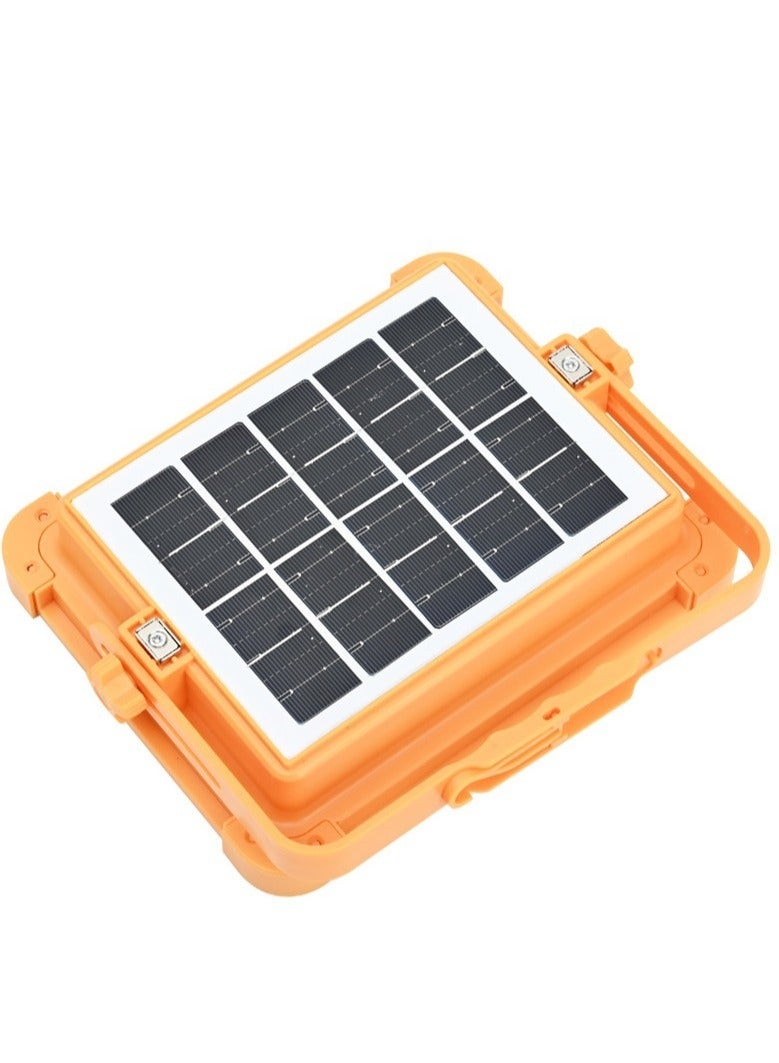 Solar Portable Rechargeable Floodlight for Outdoor Camping