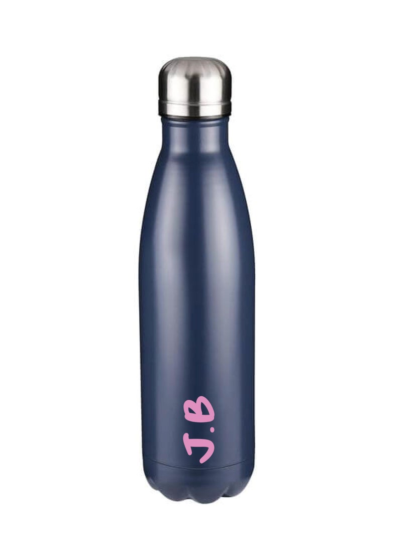 Personalised Water Bottles - Unique Designs Just for You - Navy