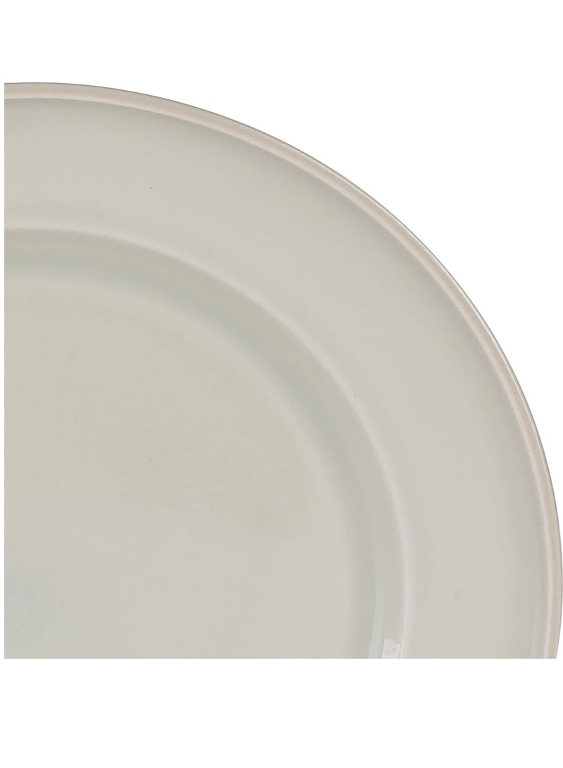 Martha Stewart Portillo 12 Piece Reactive Stoneware Dinnerware Set - Sharkey Gray