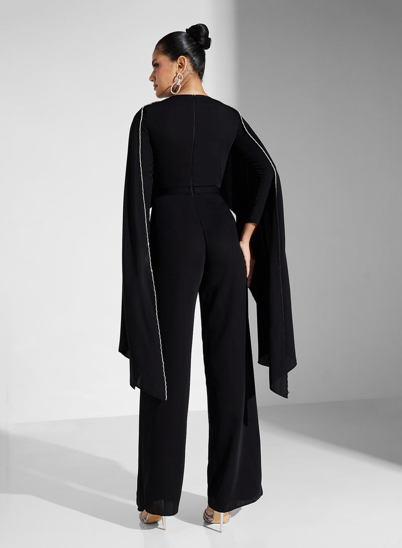 flote cape jumpsuit