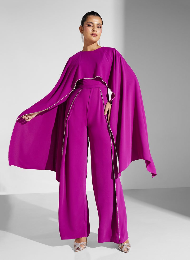 flote cape jumpsuit