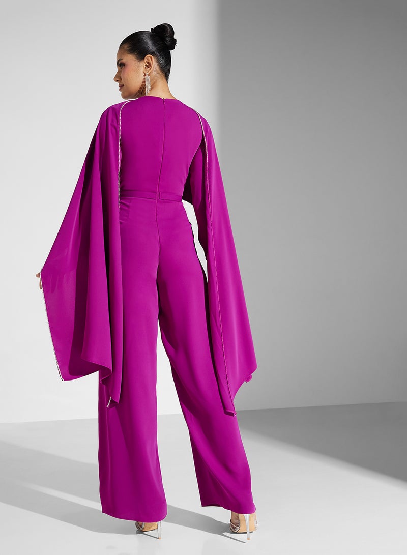 flote cape jumpsuit