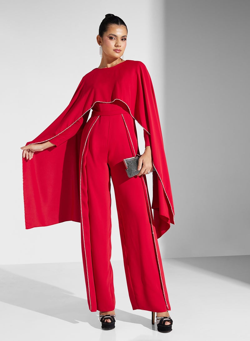 flote cape jumpsuit